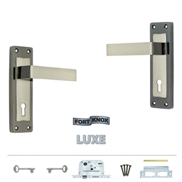 M8B10 - 2 Lever Lockset Nitida 6"